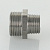 Ниппель переходной Valtec 3/4 х 1/2' из нержавеющей стали 