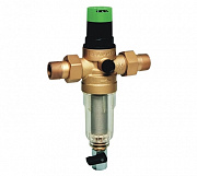 Фильтр самопромывной Honeywell FK06-1/2"AA с редуктором на холодную воду, 100 мкм 