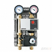 Смесительная насосная группа Bravi DN20 + привод (без насоса) 