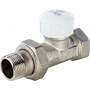Клапан STOUT 3/4" НР-ВР прямой для радиаторов термостатический 